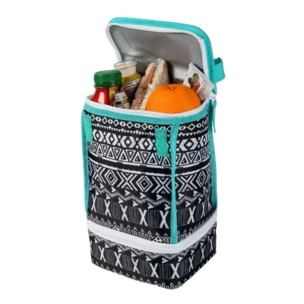 NWT Artic Zone Insulated 2 Compartment Lunch Bag